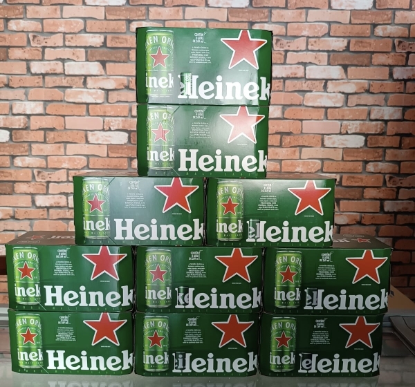 #RIFA 2837; 10 Cx de Heineken 