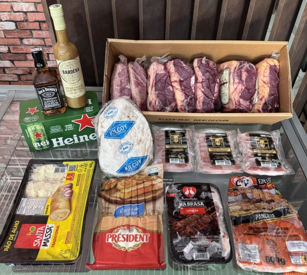 #RIFA 3033; KIT CHURRAS 
