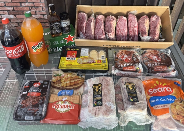 #RIFA 3044; KIT CHURRAS 