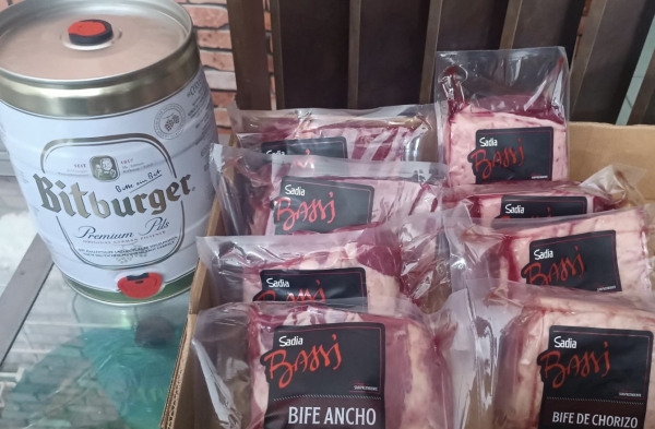 #RIFA 3099; KIT BASSI + CHOPP ALEMÃO 