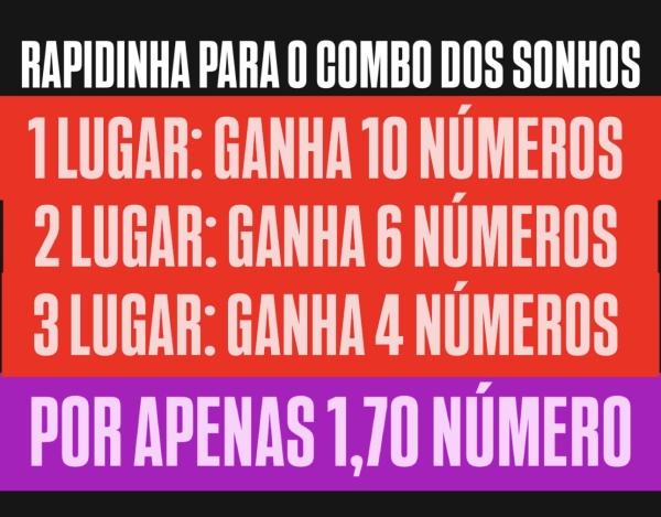 RAPIDINHA VALENDO NÚMEROS #2